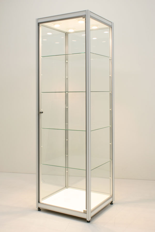 Huur van vitrine FX-07 60x60x200cm