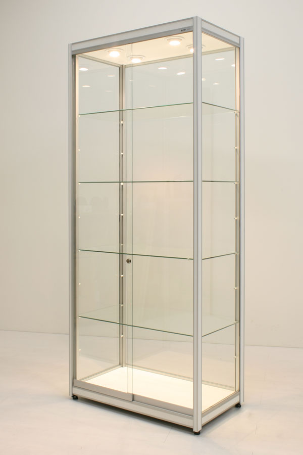 Huur van vitrine FX-10 83x49x200cm