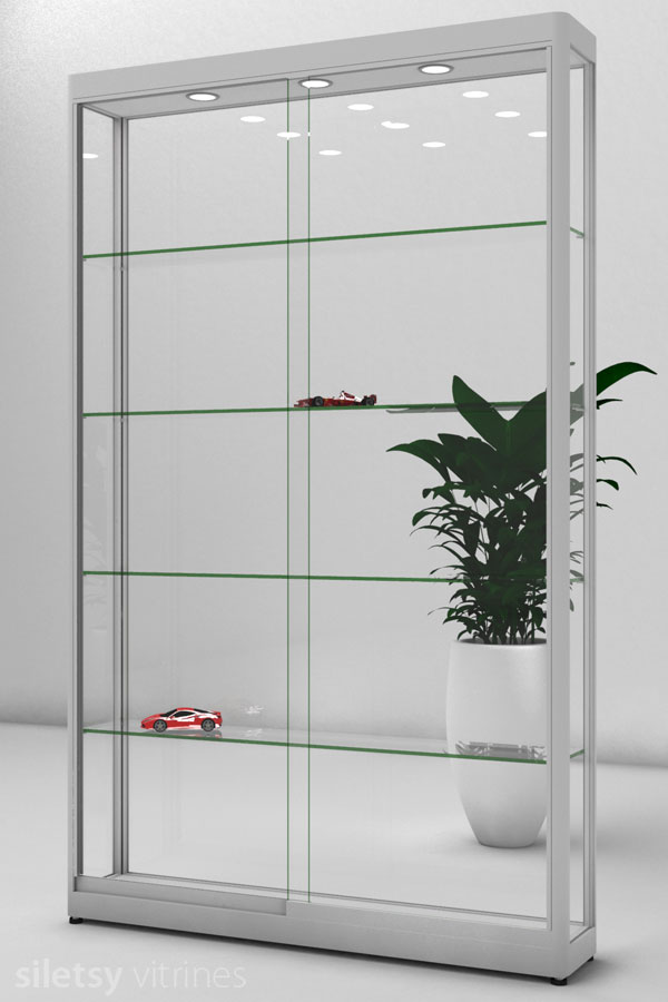 Vitrine PR16 123x24x198cm