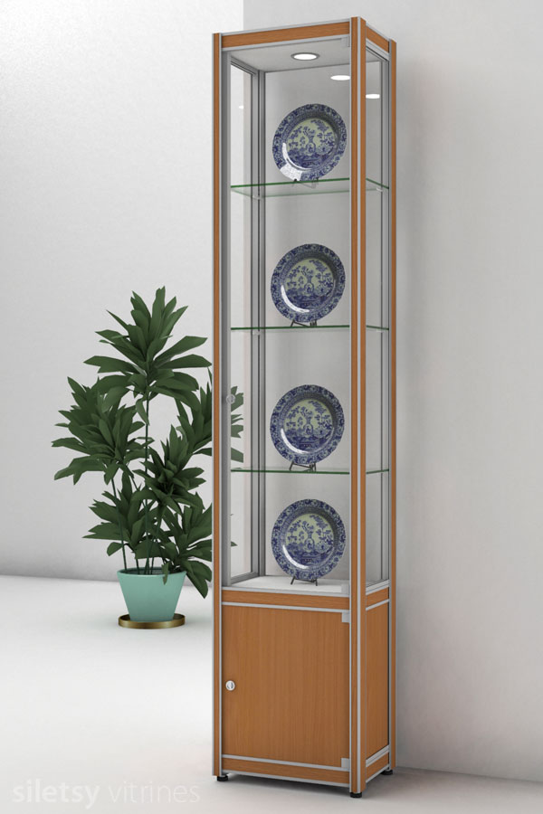 Vitrine FX01B 42x28x200cm