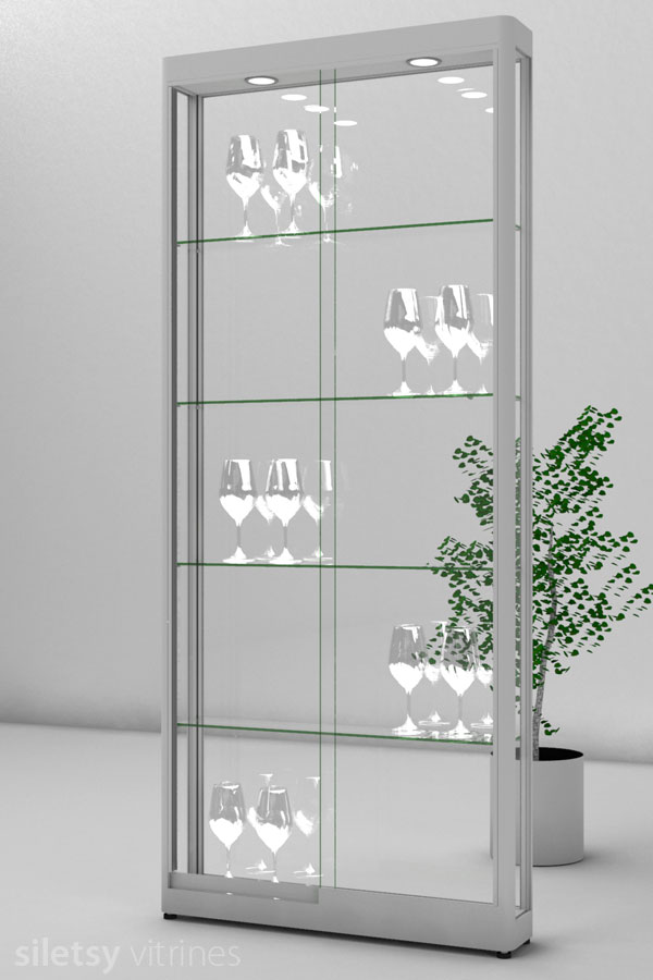 Vitrine PR08A 86x17x198cm